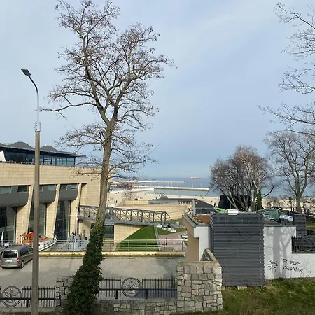 Nadmorski Z Tarasem Nad Bulwarem Daire *