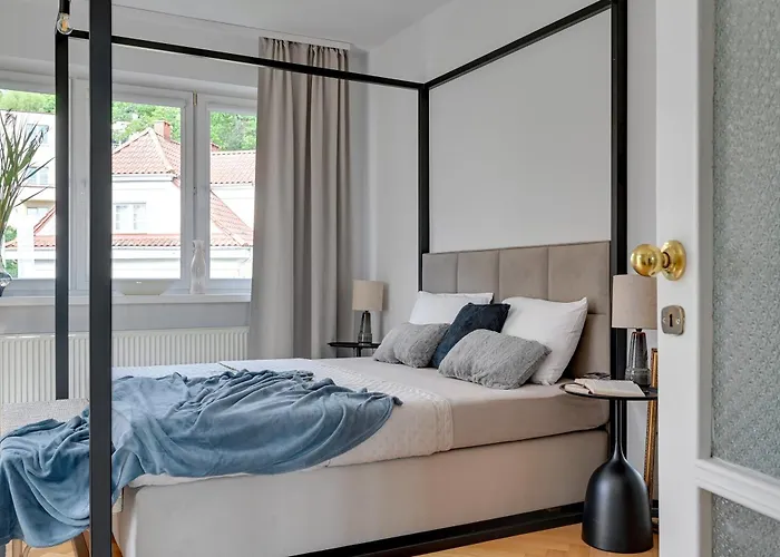 Апартаменти Nadmorski Z Tarasem Nad Bulwarem *