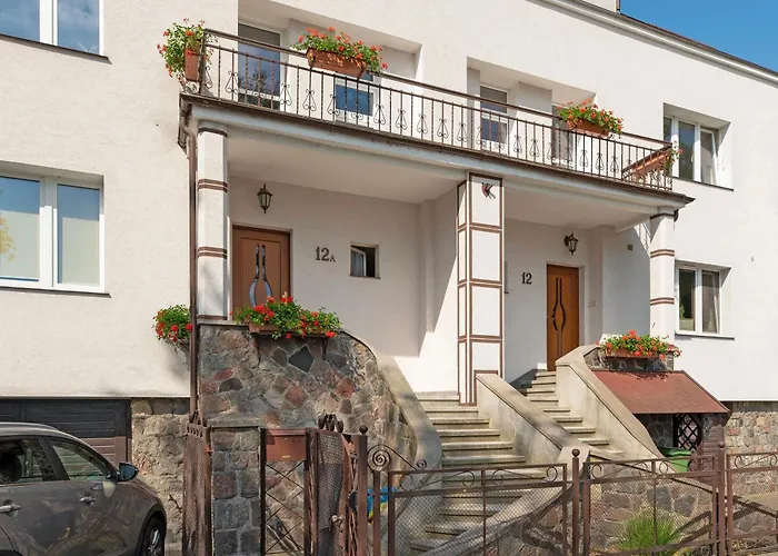 Апартаменти Nadmorski Z Tarasem Nad Bulwarem Гдиня