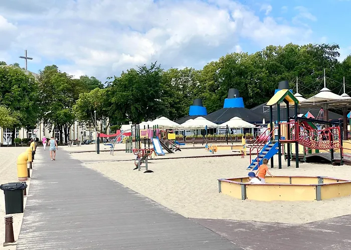 Nadmorski Z Tarasem Nad Bulwarem Апартаменти